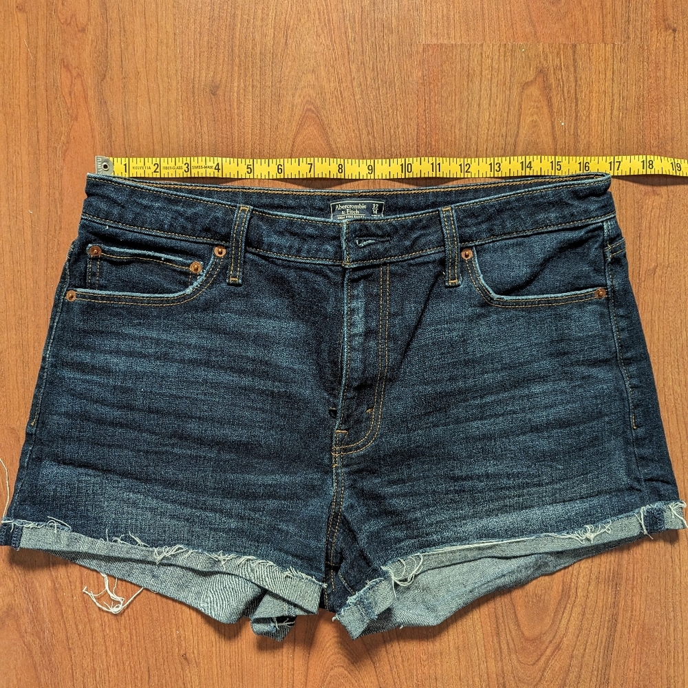 Abercrombie & Fitch High Rise Jean Shorts - Picture 3 of 6